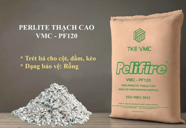 Vữa chống cháy TKE VMC - Xử Lý Nhiệt Heatco Việt Nam - Công Ty TNHH Heatco Việt Nam